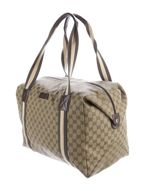 gucci g logo duffle bag|gucci duffle bag outlet.